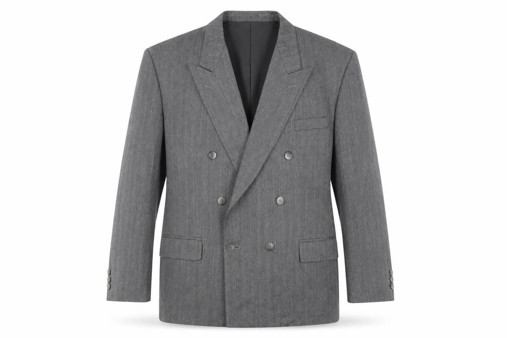 Mens UK Size 46 Harbarry of England Regular Grey Suit Jacket