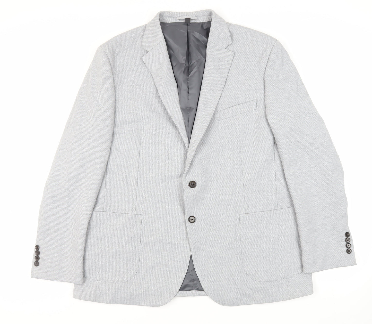 Mens UK Size 46 Marks and Spencer Regular Grey Suit Jacket