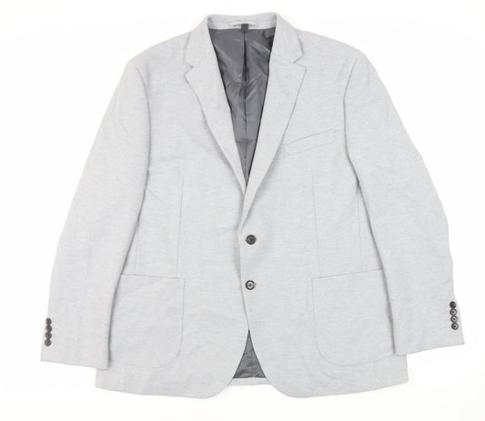Mens UK Size 46 Marks and Spencer Regular Grey Suit Jacket