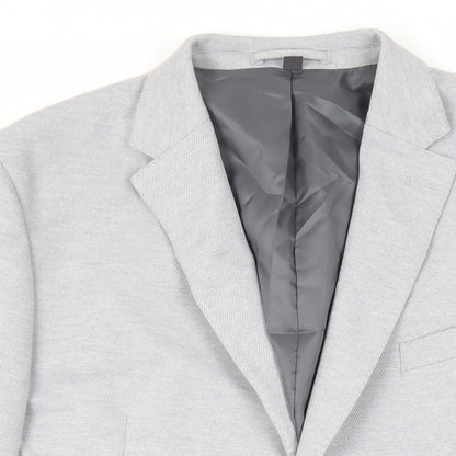 Mens UK Size 46 Marks and Spencer Regular Grey Suit Jacket