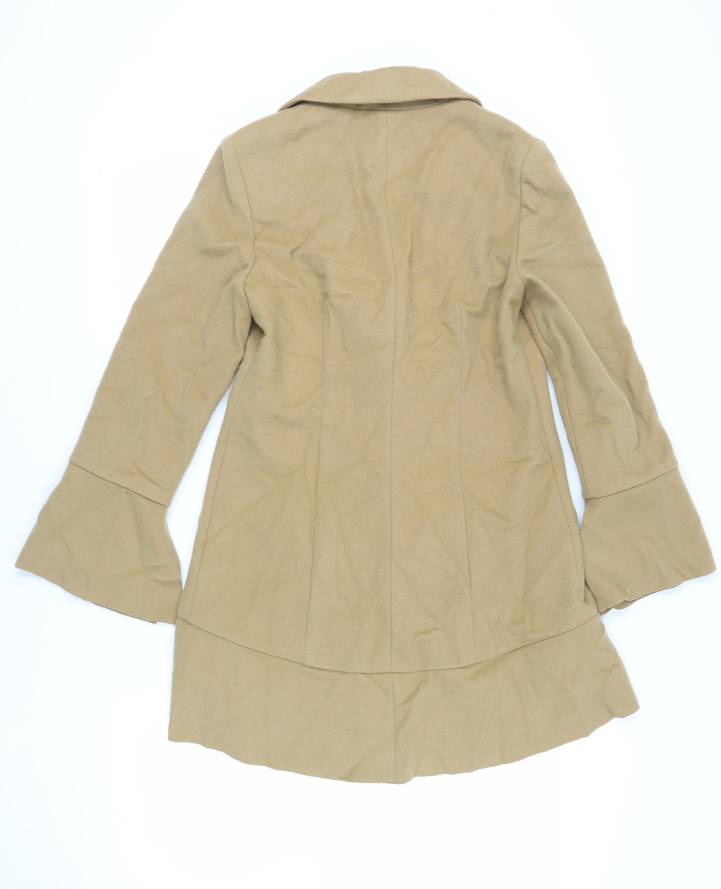 Womens UK Size 14 Per Una Brown Overcoat