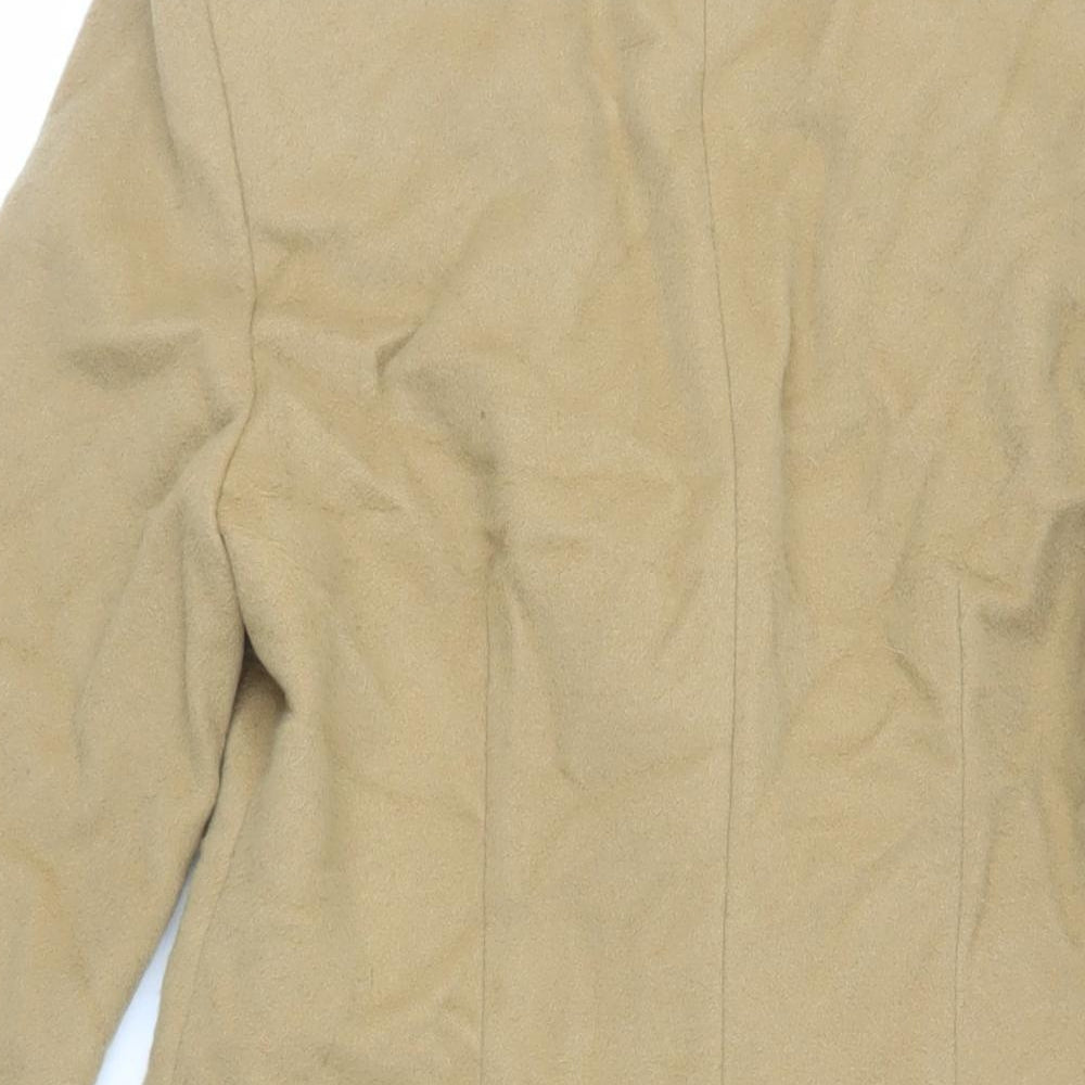 Womens UK Size 14 Per Una Brown Overcoat