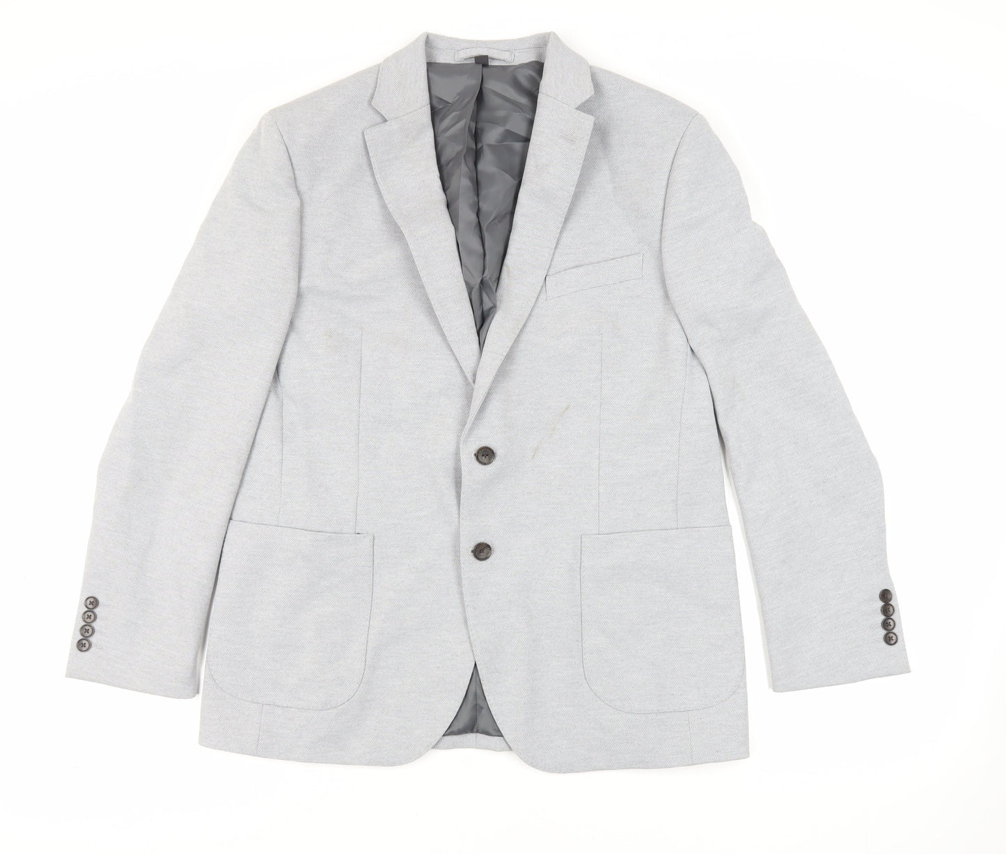 Mens UK Size 42 Marks and Spencer Regular Grey Suit Jacket