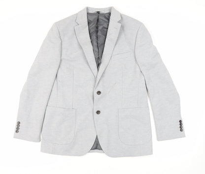 Mens UK Size 42 Marks and Spencer Regular Grey Suit Jacket