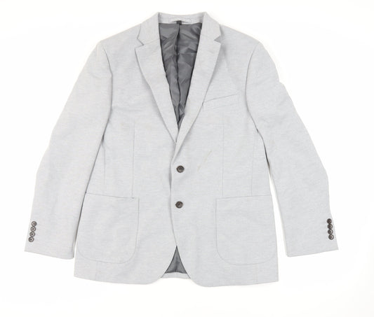 Mens UK Size 42 Marks and Spencer Regular Grey Suit Jacket