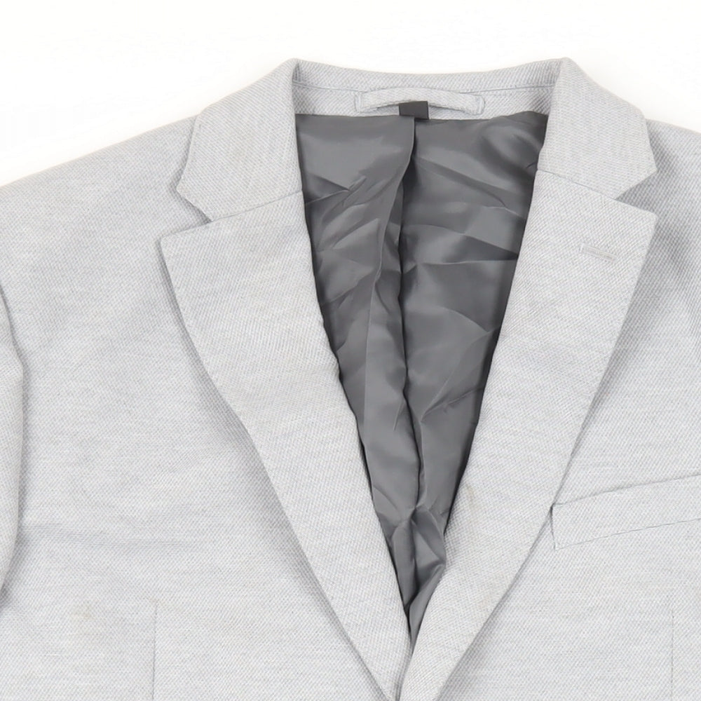 Mens UK Size 42 Marks and Spencer Regular Grey Suit Jacket