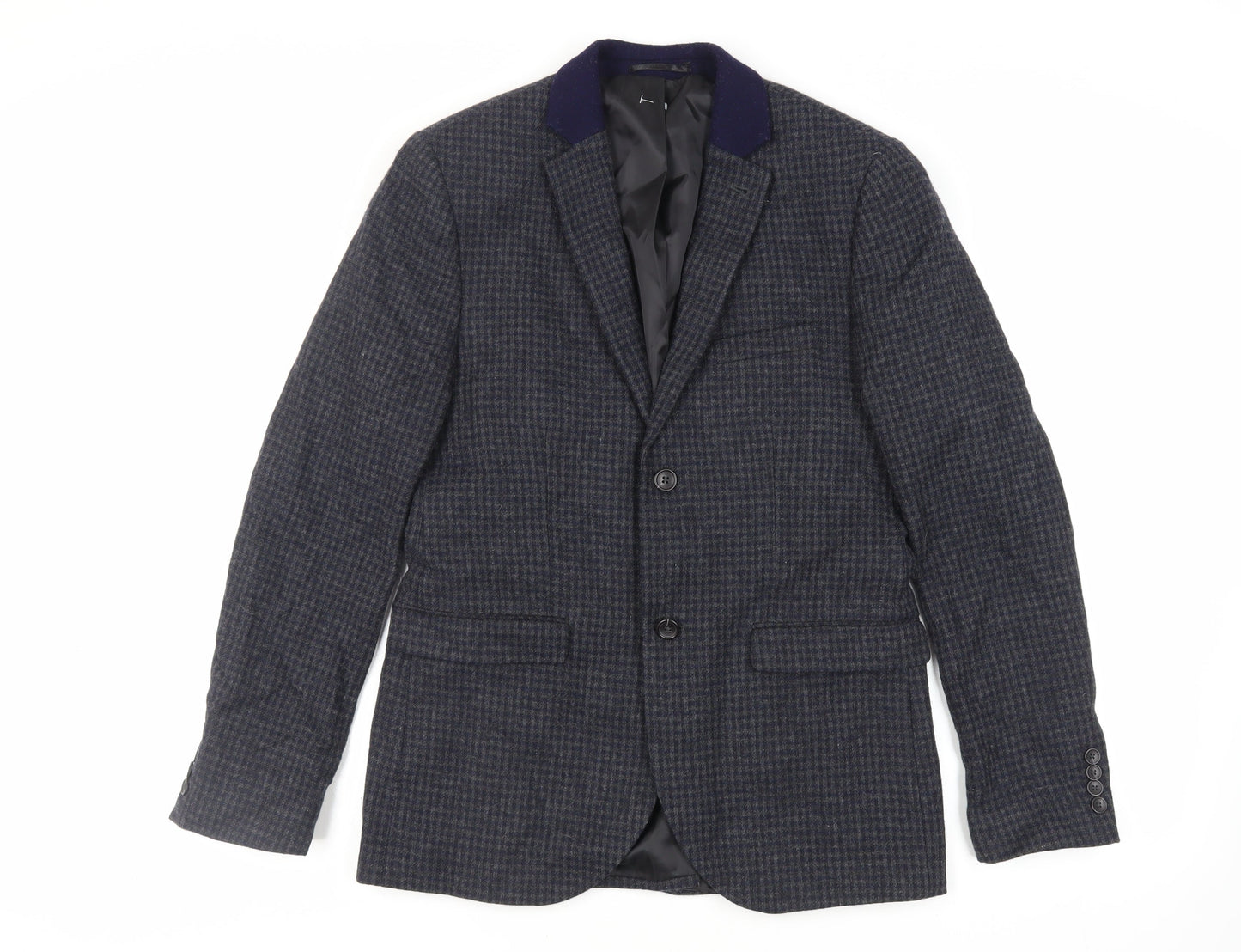 Mens UK Size 38 Topman Blue Jacket