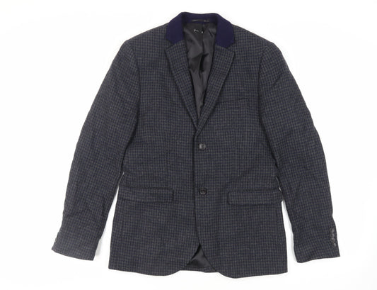 Mens UK Size 38 Topman Blue Jacket