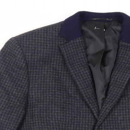 Mens UK Size 38 Topman Blue Jacket
