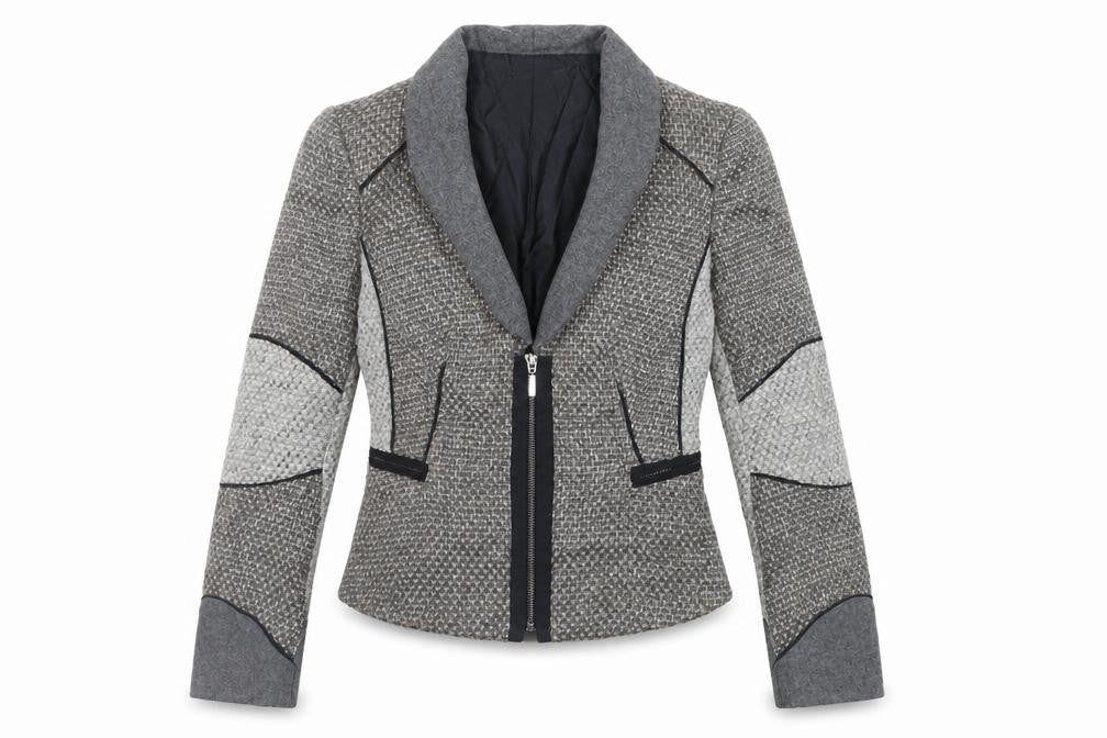 Womens UK Size XS Zara Grey Jacket