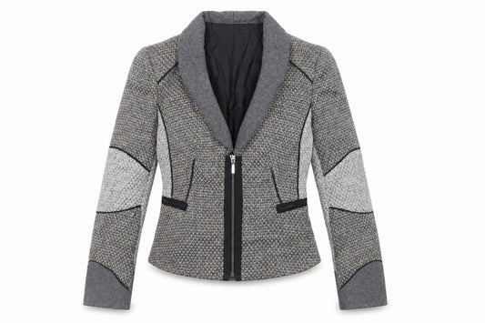 Womens UK Size XS Zara Grey Jacket