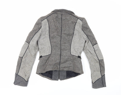 Womens UK Size XS Zara Grey Jacket