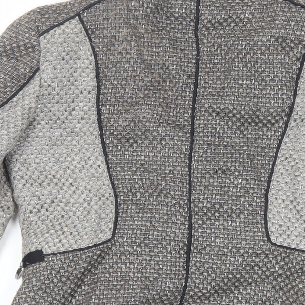 Womens UK Size XS Zara Grey Jacket