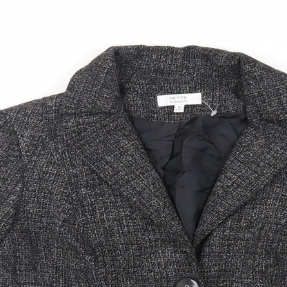 Womens UK Size 10 Debenhams Grey Jacket