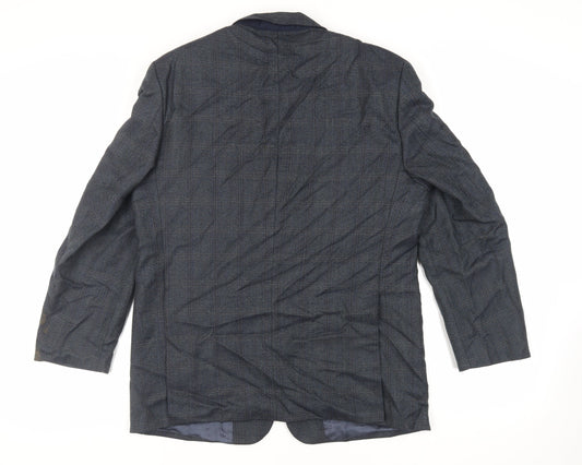 Mens UK Size 42 Wellington Regular Blue Suit Jacket