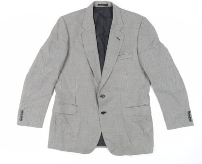 Mens UK Size 42 Marks and Spencer Regular Black Suit Jacket