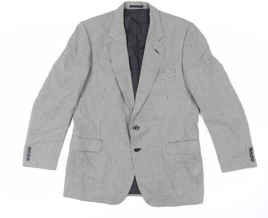 Mens UK Size 42 Marks and Spencer Regular Black Suit Jacket