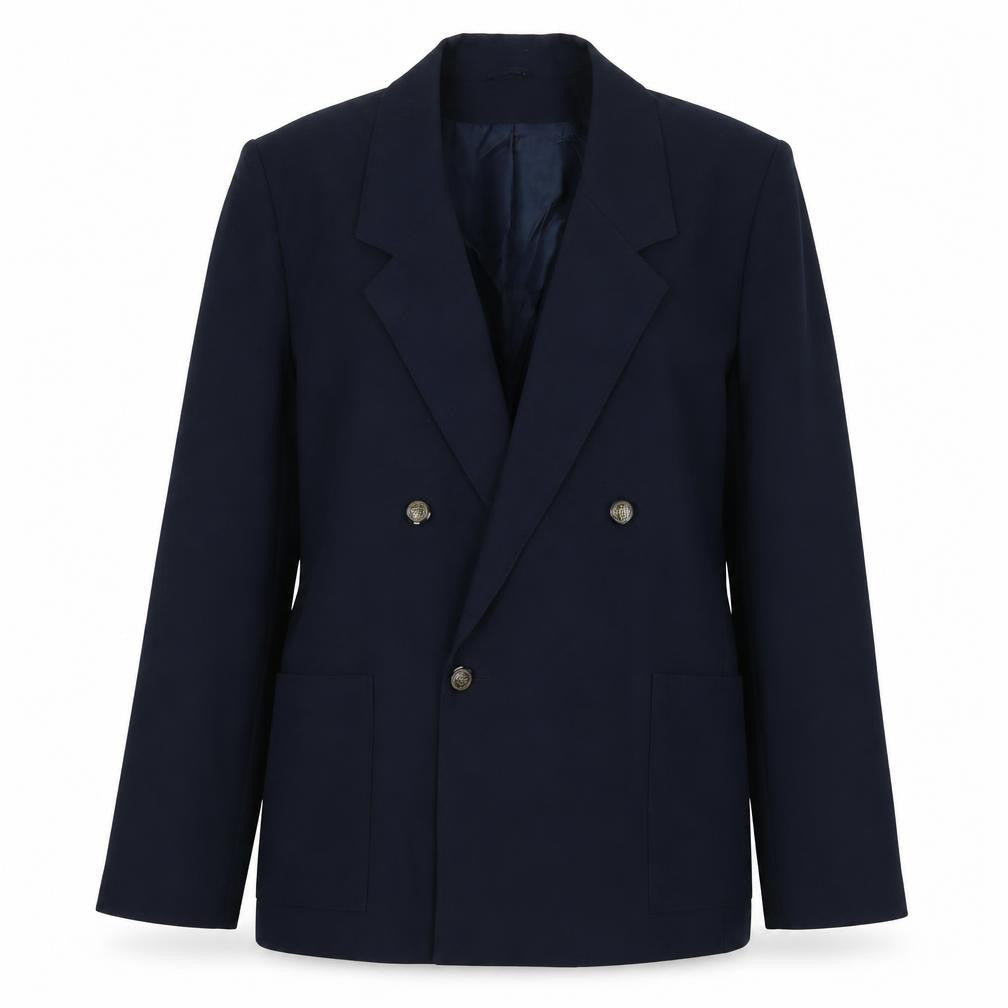 Classics Womens Blue Jacket Blazer Size 14 Button