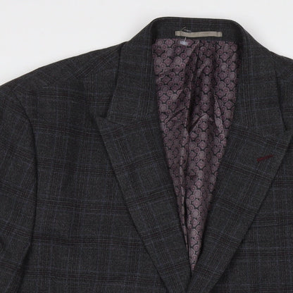 Mens UK Size 48 Burton Regular Grey Suit Jacket