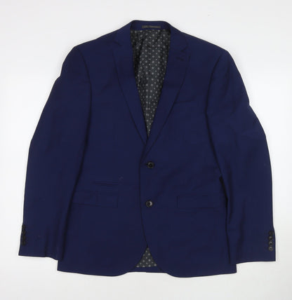 Mens UK Size 38 NEXT Regular Blue Suit Jacket