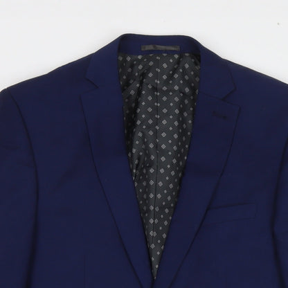 Mens UK Size 38 NEXT Regular Blue Suit Jacket