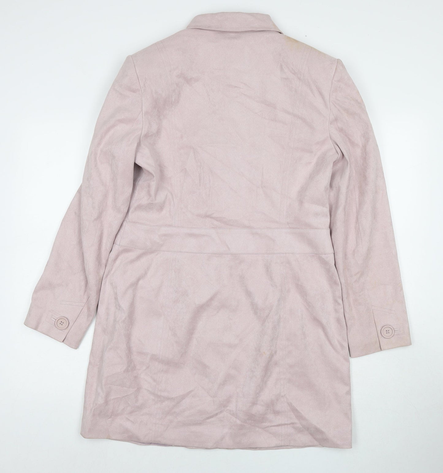 Womens UK Size 14 NEXT Pink Pea Coat