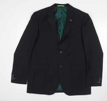 Mens UK Size 40 Dimensions Regular Black Suit Jacket