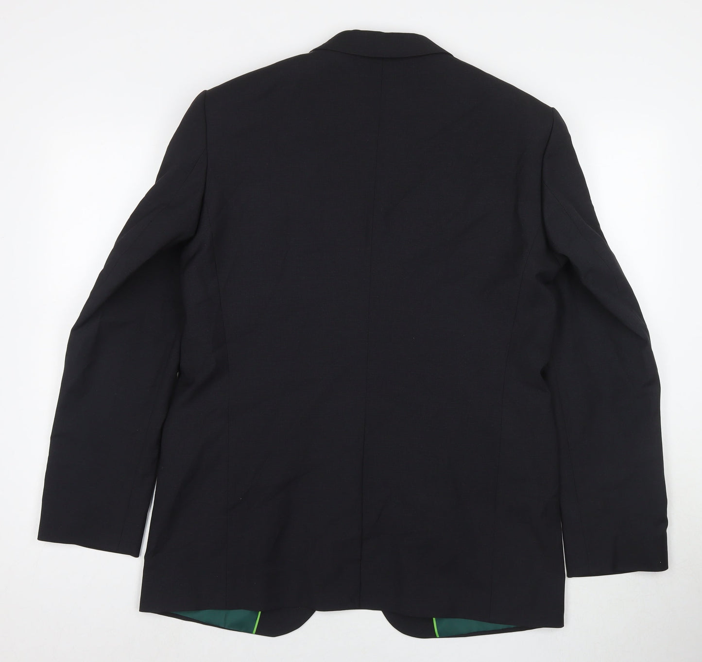 Mens UK Size 40 Dimensions Regular Black Suit Jacket