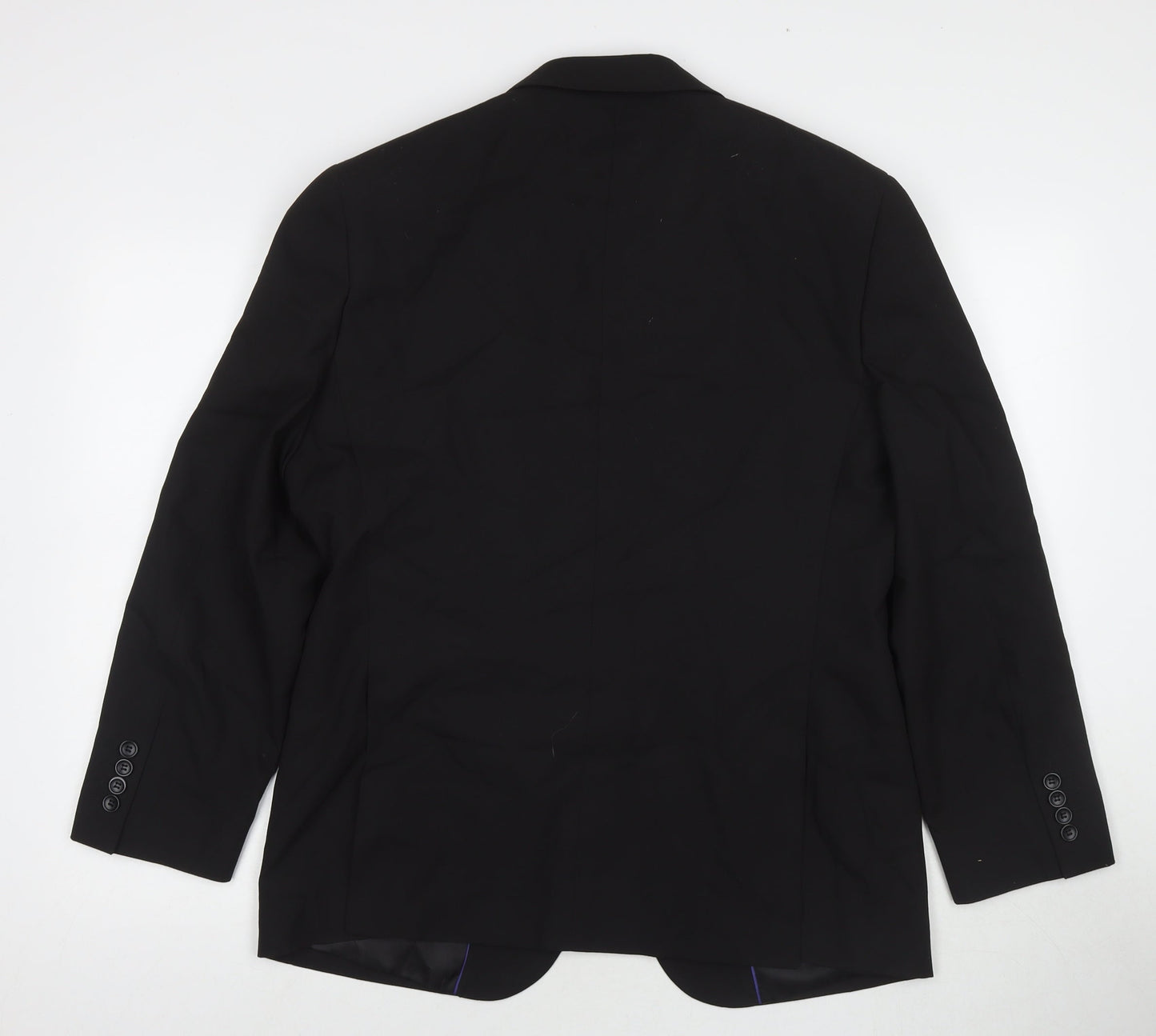 Mens UK Size 40 Burton Regular Black Suit Jacket
