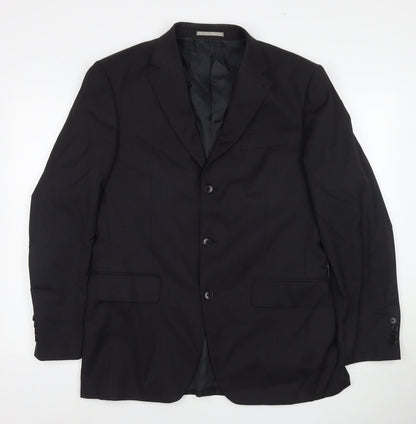Mens UK Size 40 NEXT Regular Black Suit Jacket