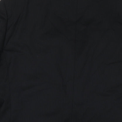 Mens UK Size 40 NEXT Regular Black Suit Jacket