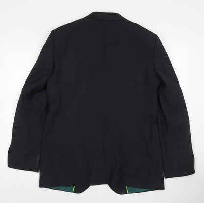 Mens UK Size 40 Dimensions Regular Black Suit Jacket