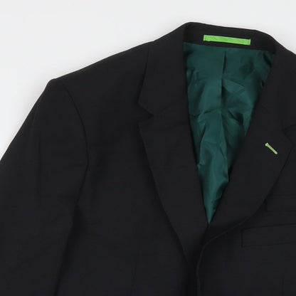 Mens UK Size 40 Dimensions Regular Black Suit Jacket