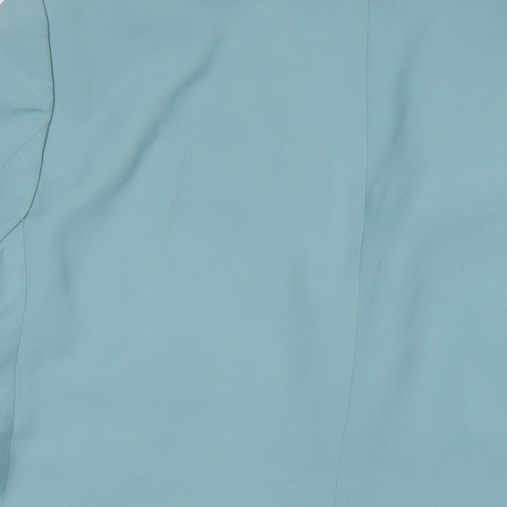 Mens UK Size 40 Boohoo Regular Blue Suit Jacket