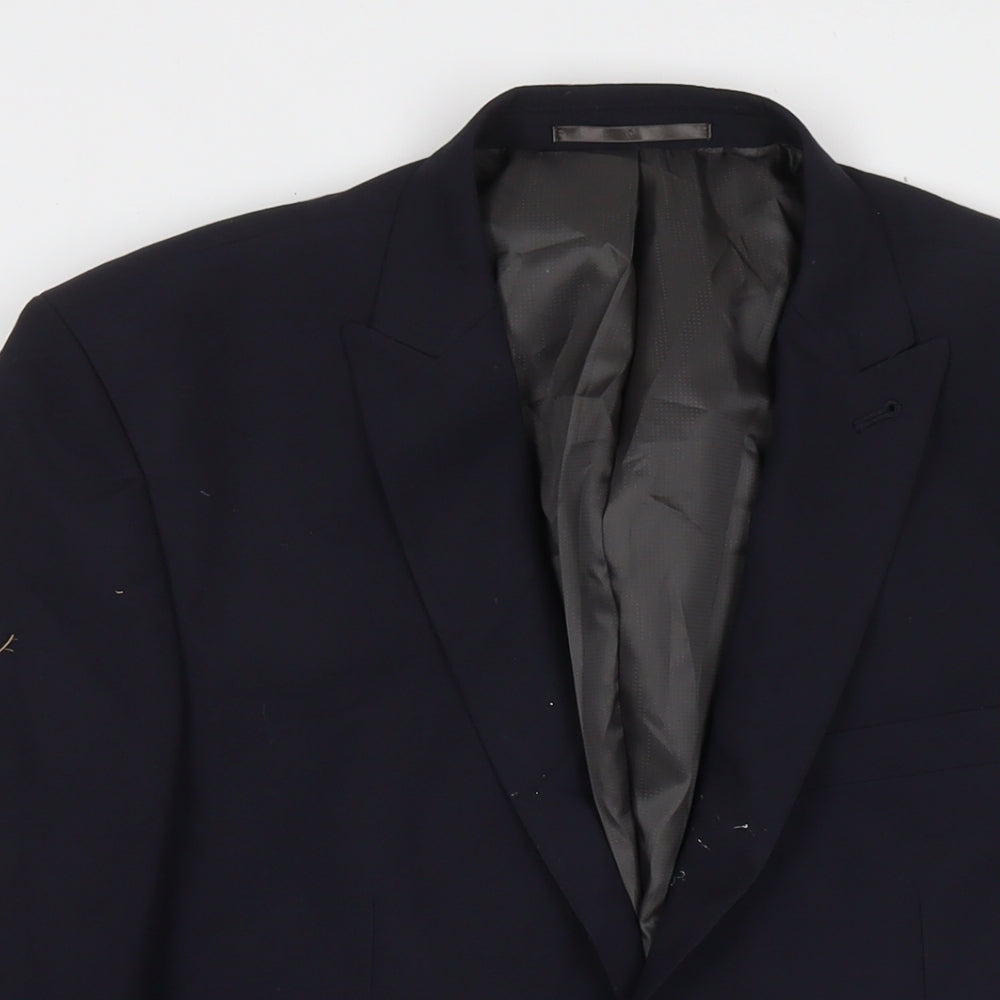 Mens UK Size 40 NEXT Regular Blue Suit Jacket