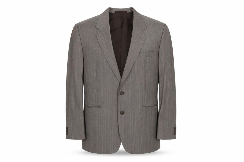 Mens UK Size 44 C&A Regular Brown Suit Jacket