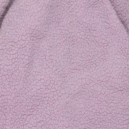 Womens UK Size 8 PRETTYLITTLETHING Purple Overcoat