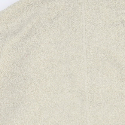 Womens UK Size L H&M Ivory Overcoat