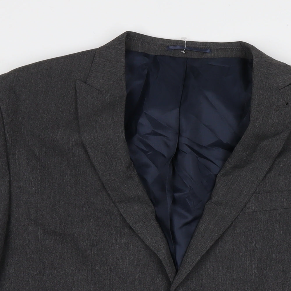 Mens UK Size 44 NEXT Regular Grey Suit Jacket