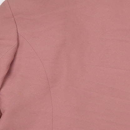 Report Womens Pink Jacket Blazer Size 18 Button