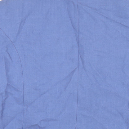 EWM Womens Blue Jacket Blazer Size 14
