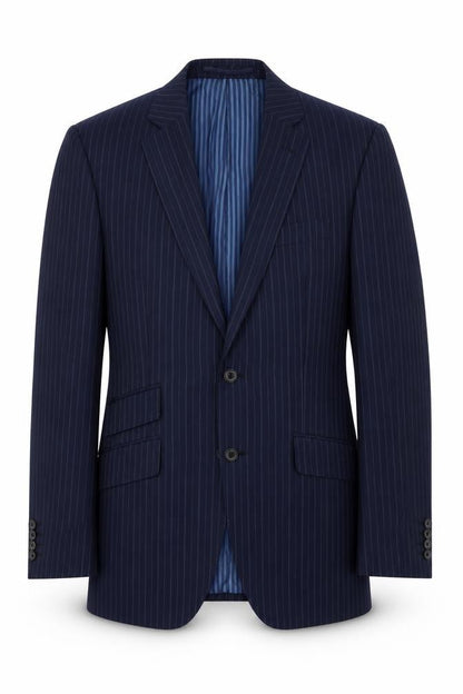 Mens UK Size 38 Marks and Spencer Regular Blue Suit Jacket