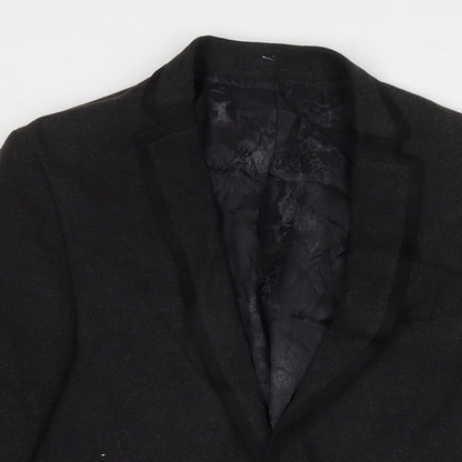 Mens UK Size 40 REMUS Regular Grey Suit Jacket