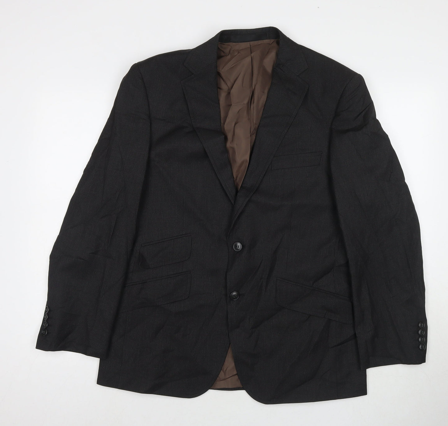 Mens UK Size 40 Marks and Spencer Regular Black Suit Jacket