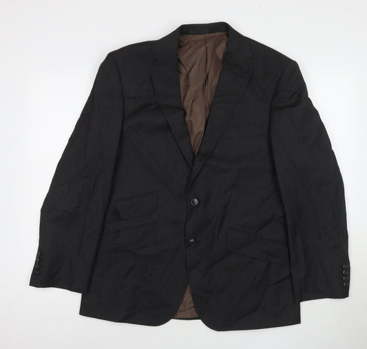 Mens UK Size 40 Marks and Spencer Regular Black Suit Jacket