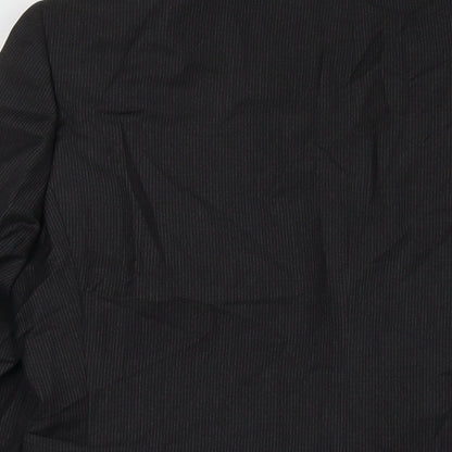 Mens UK Size 40 Marks and Spencer Regular Black Suit Jacket