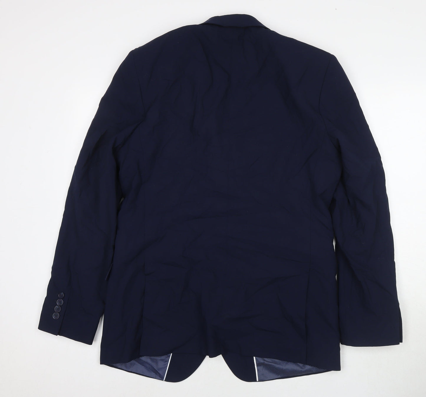 Mens UK Size 42 Marks and Spencer Regular Blue Suit Jacket