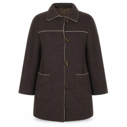 Womens UK Size 18 BHS Brown Overcoat