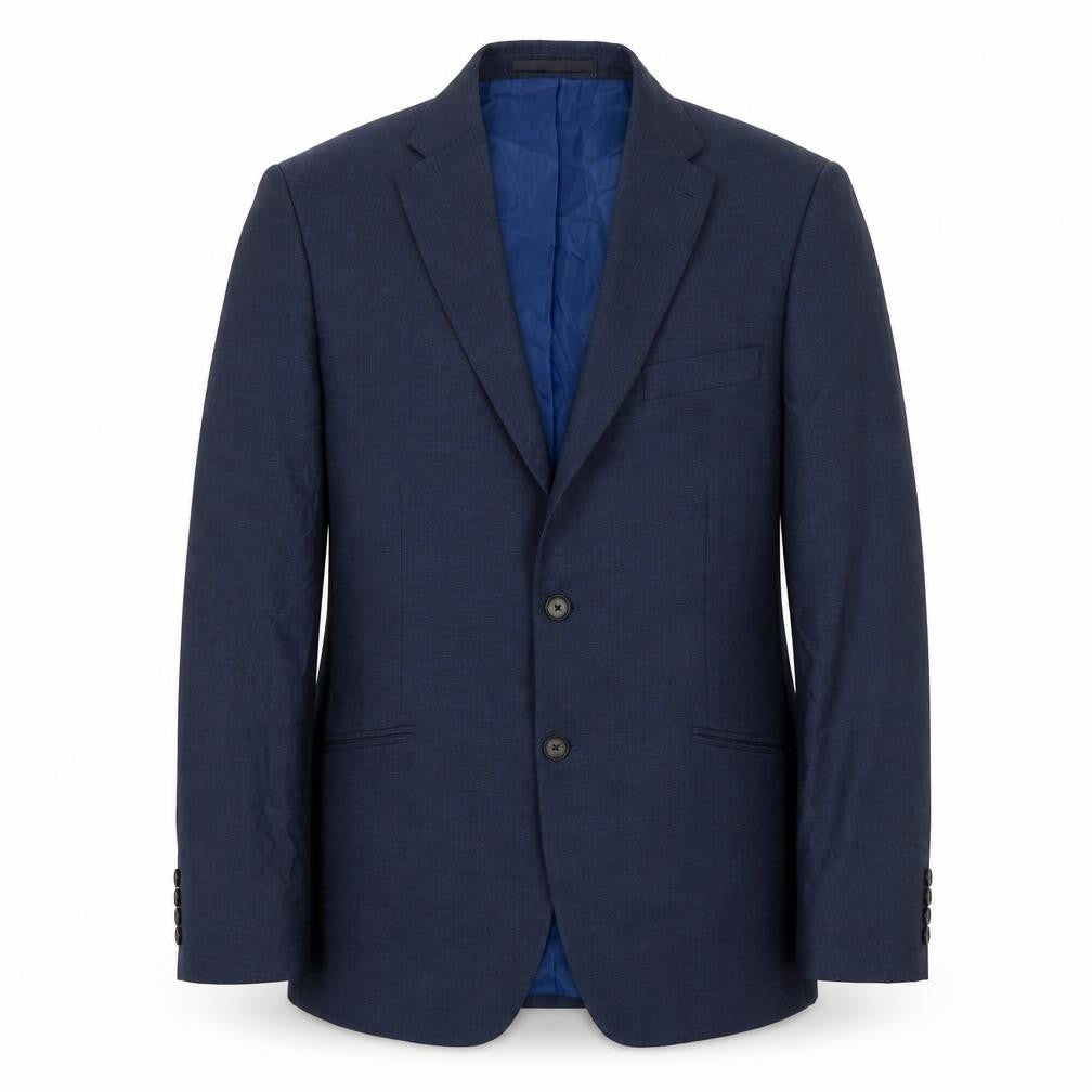 Mens UK Size 40 Marks and Spencer Regular Blue Suit Jacket
