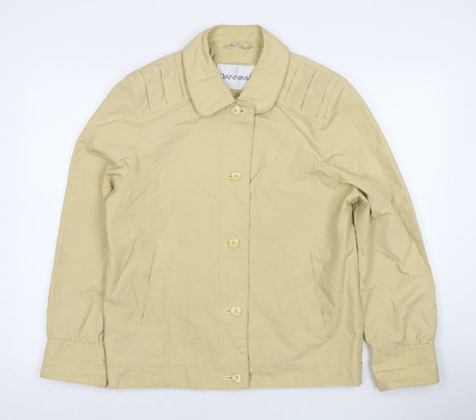Womens UK Size 12 Dannimac Beige Jacket